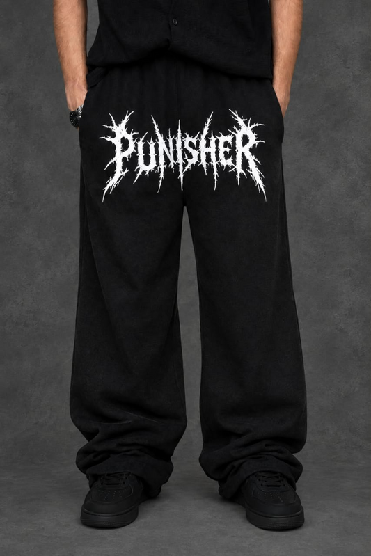 Punisher Cotton Baggy Trousers
