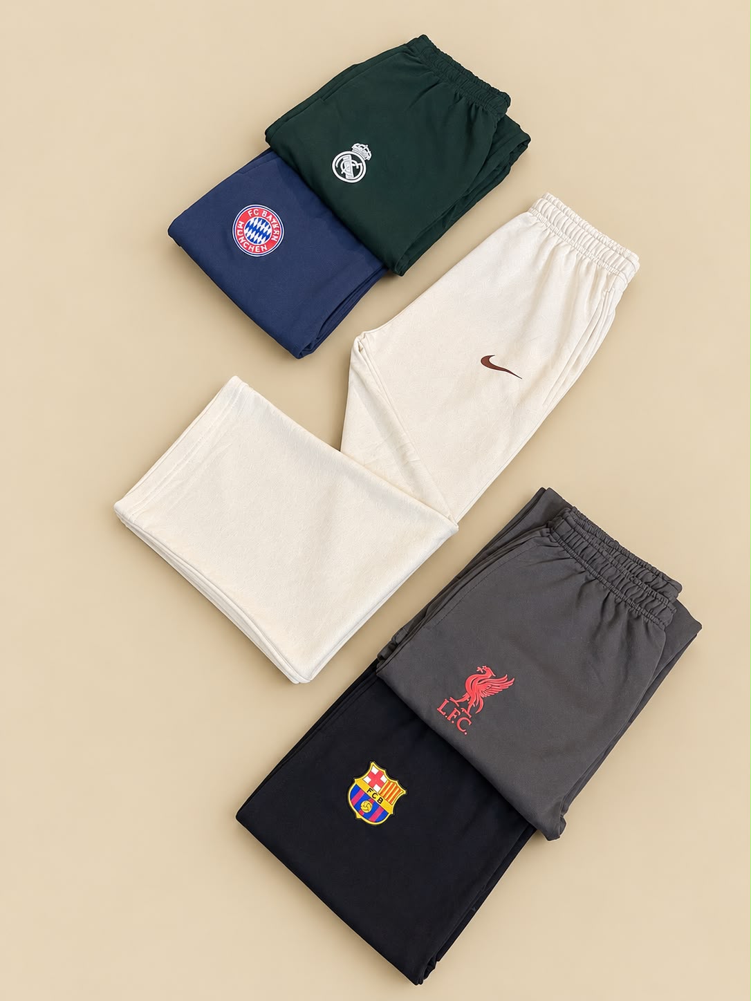 Club-Inspired Cotton Baggy Trousers